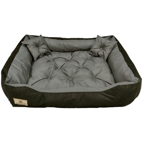 AutoTune Legowisko Prestige 130x100 / 145x115cm szaro-czarne