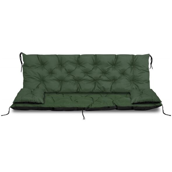AIO FACTORY ZESTAW OGRODOWY 100x60x50CM + 2 PODUSZKI 42X42 CM ZIELONY