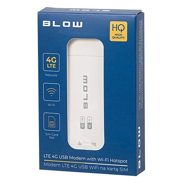 Moduł GPS Blow 86-066# Modem lte 4g usb wifi blow na kartę sim