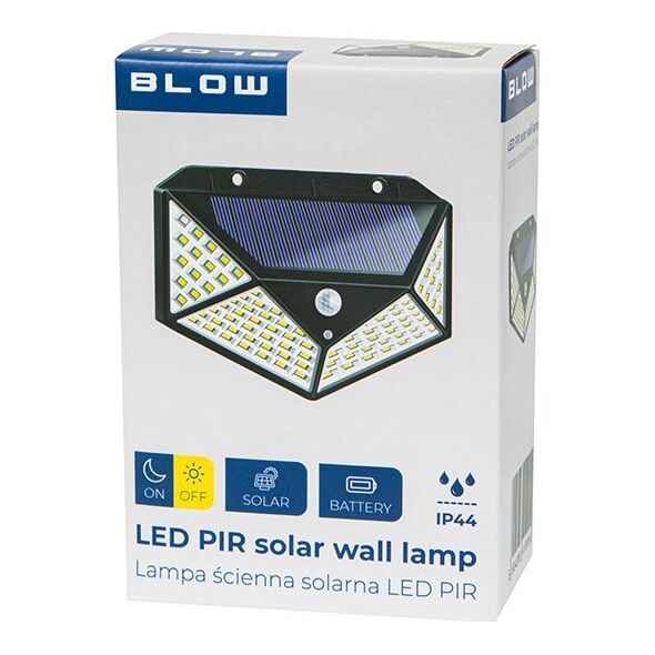 Blow 87-520# Lampa ścienna solarna led pir