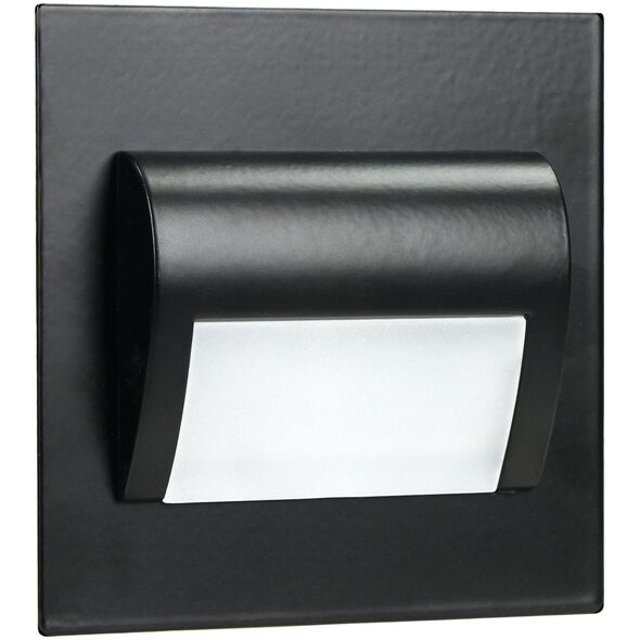 Oprawa schodowa Orno DRACO LED NEW 1,5W, oprawa schodowa podtynkowa, 12VDC, 30lm, 6000K, czarny, innowacyjny sposób montażu