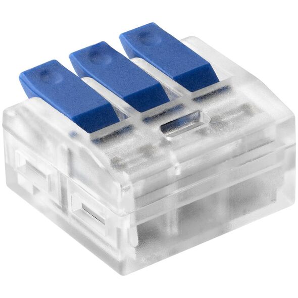 Orno Złączka instalacyjna zaciskowa 3-przewodowa| na dowolny przewód 0,75-4mm?| IEC 450V/32A|Blister 6 szt.