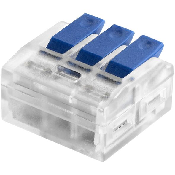 Orno Złączka instalacyjna zaciskowa 3-przewodowa| na dowolny przewód 0,75-4mm?| IEC 450V/32A  100 szt.