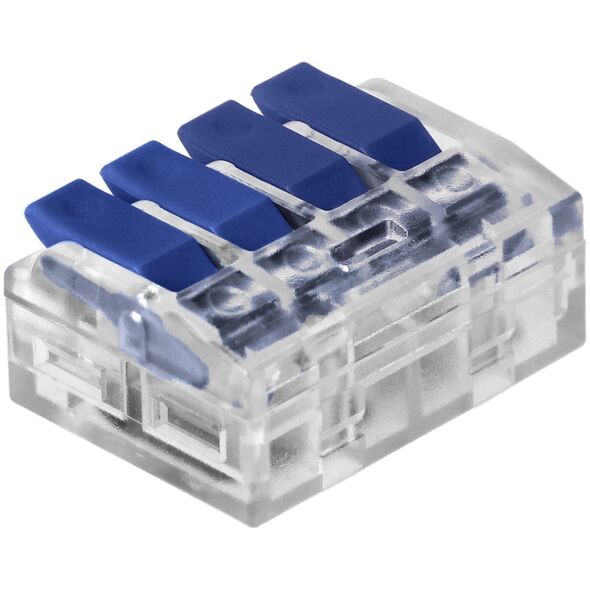 Orno Złączka instalacyjna zaciskowa 4-przewodowa| na dowolny przewód 0,75-4mm?| IEC 450V/32A| 10 szt.