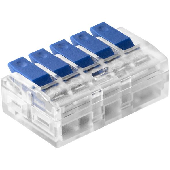 Orno Złączka instalacyjna zaciskowa 5-przewodowa| na dowolny przewód 0,75-4mm?| IEC 450V/32A  50 szt.