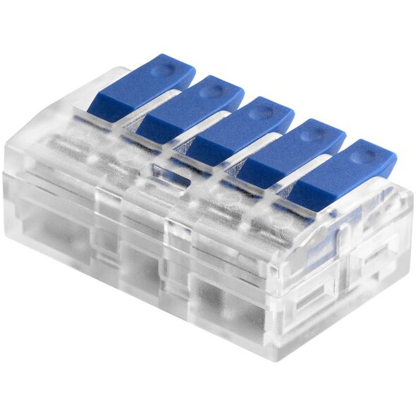 Orno Złączka instalacyjna zaciskowa 5-przewodowa| na dowolny przewód 0,75-4mm?| IEC 450V/32A  50 szt.