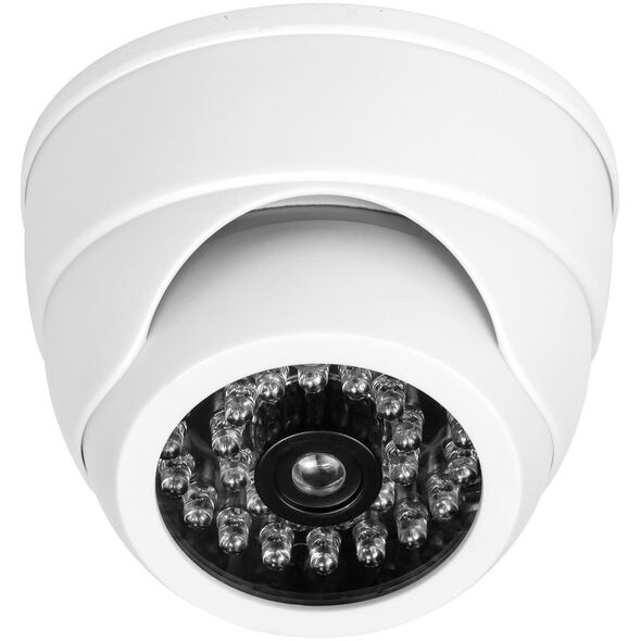 Orno Atrapa kamery monitorującej z podczerwienią CCTV, bateryjna, MINI, biała