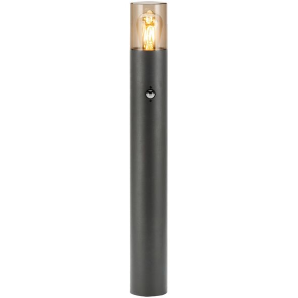 Orno SALVIA oprawa ogrodowa słupek z czujnikiem PIR, E27, max. 15W, IP54, 50cm, szary