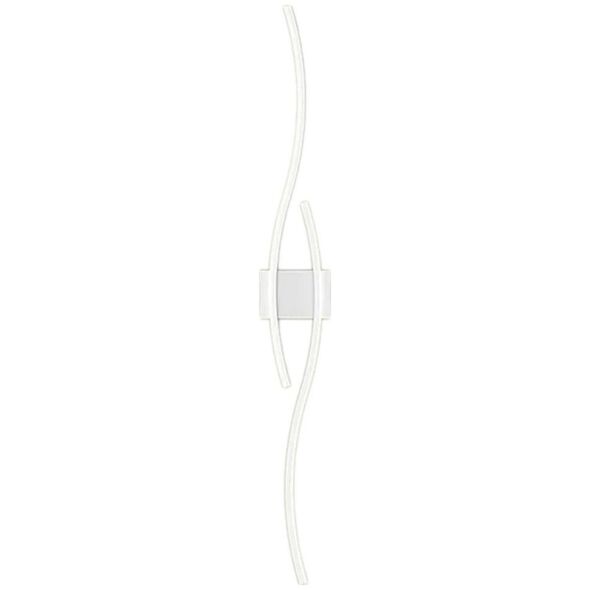 Kinkiet ATL ZD150B Lampa scienna kinkiet biały 60cm   ciepły biały