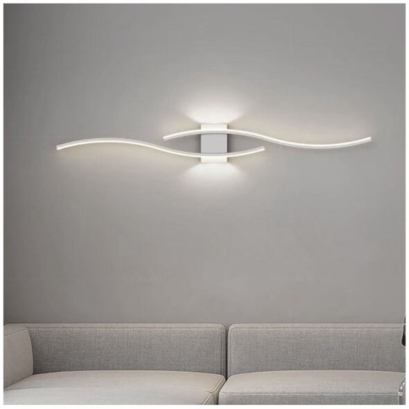 Kinkiet ATL ZD150 Lampa scienna kinkiet biały 60cm    zimny biały