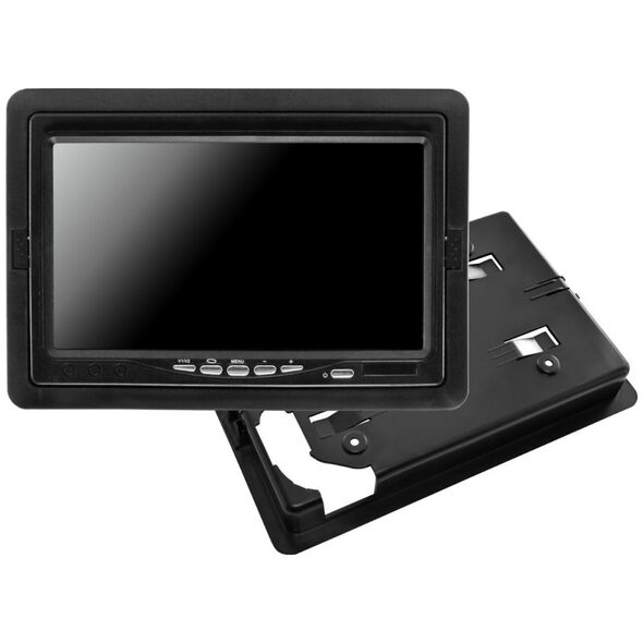 Wideorejestrator Nvox Monitor samochodowy lcd 7 cali 12/24v kabel 5m oraz kamera cofania 4pin zestaw ahd