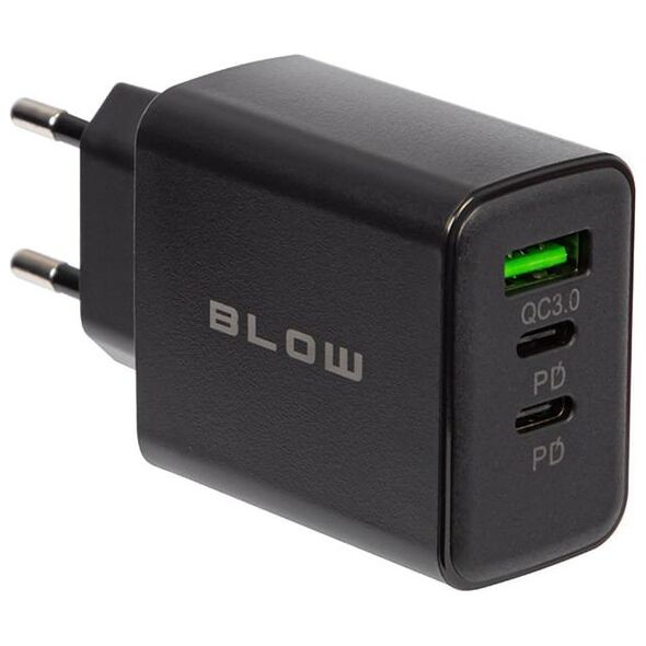 Ładowarka Blow 76-025# Ładowarka sieciowa gniazdo usb + usb-cx2 qc+pd 40w