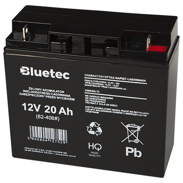 Blow 82-408# Akumulator żelowy 12v 20ah bluetec