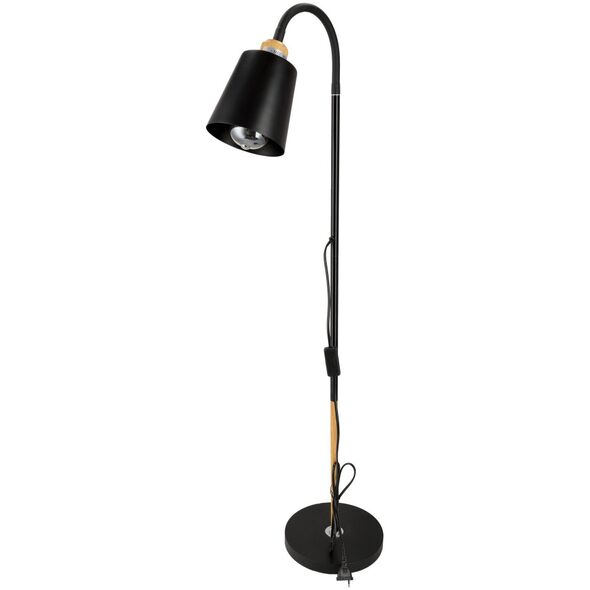 Lampa podłogowa Orno GRACE lampa podłogowa, 154 cm, E27, max. 18W, czarna