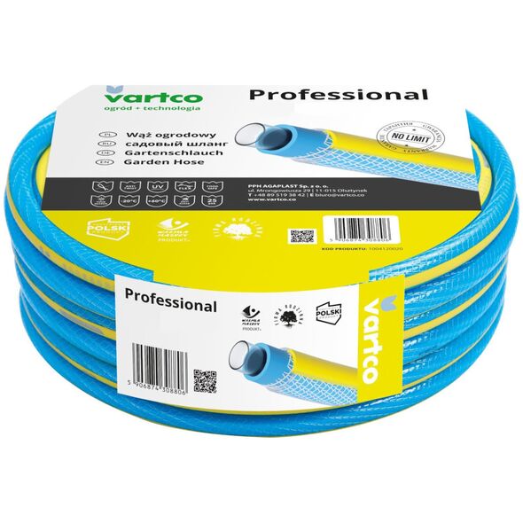 Agaplast Wąż ogrodowy Vartco Professional 3/4" 50m
