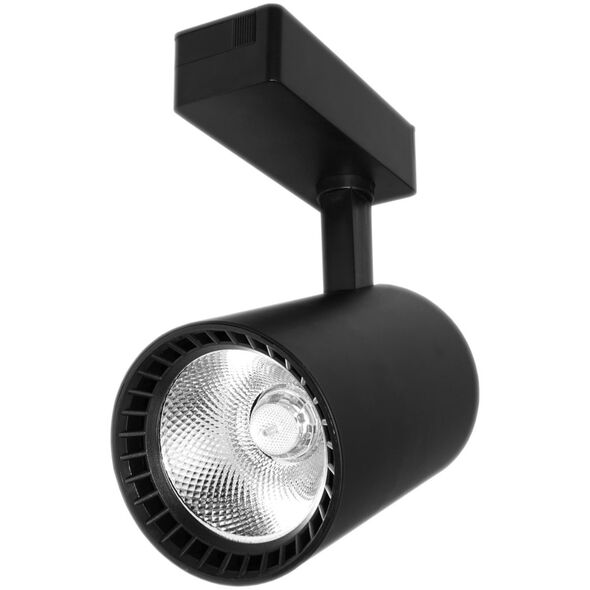 Nvox Lampa sklepowa led reflektor szynowy jednofazowy czarny 30w 2250 lm światło zimne 6000k