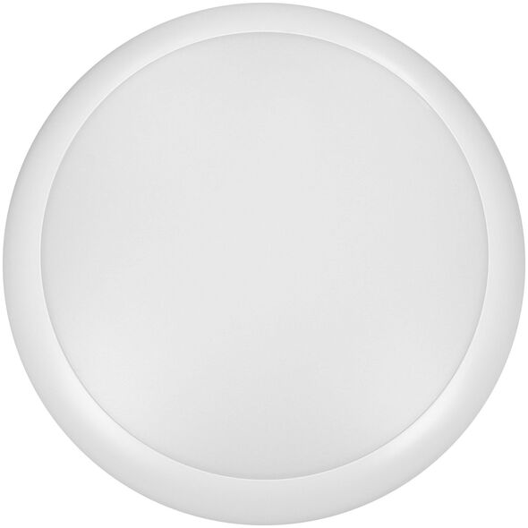 Lampa sufitowa Orno LAPIS LED 12W, plafon oświetleniowy, 800lm, IP65, 4000K, IK10, poliwęglan mleczny, biały