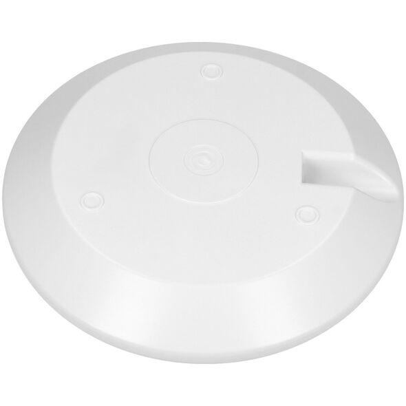 Lampa sufitowa Orno LAPIS LED 12W, plafon oświetleniowy, 800lm, IP65, 4000K, IK10, poliwęglan mleczny, biały