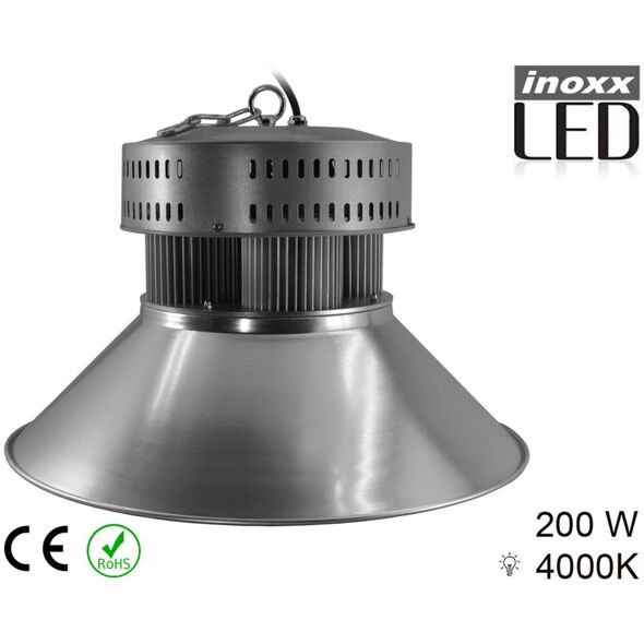 Nvox Lampa przemysłowa led 200w high bay cob 4000k neutralna 18 000lm