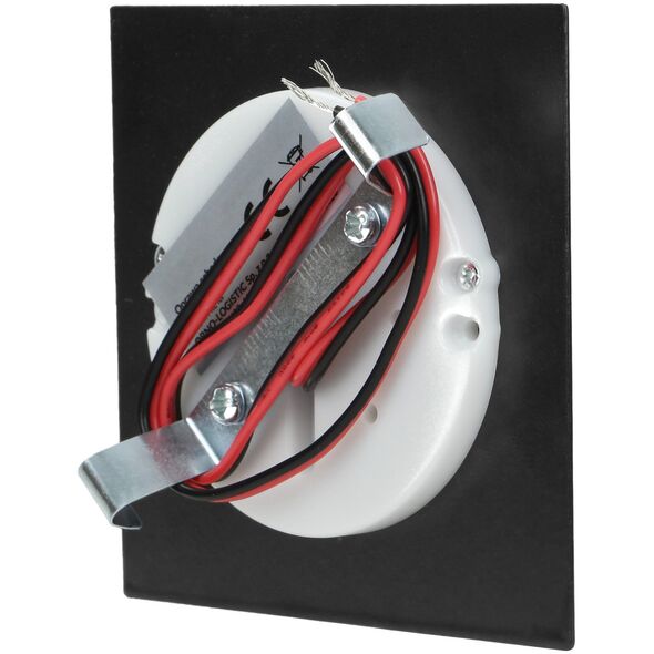 Oprawa schodowa Orno DRACO LED NEW 1,5W, oprawa schodowa podtynkowa, 12VDC, 30lm, 3000K, czarny, innowacyjny sposób montażu