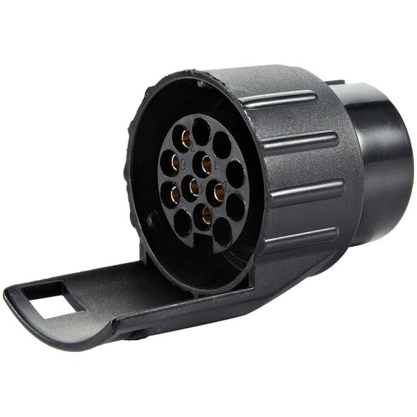 Orno Adapter gniazda przyczepy 7/13-pinowy, tworzywo, 12/24V