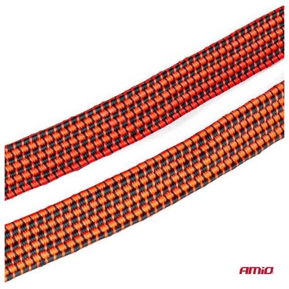 Linka elastyczna płaska guma do mocowania bagażu 80cm BSTRAP-15 AMIO-03303