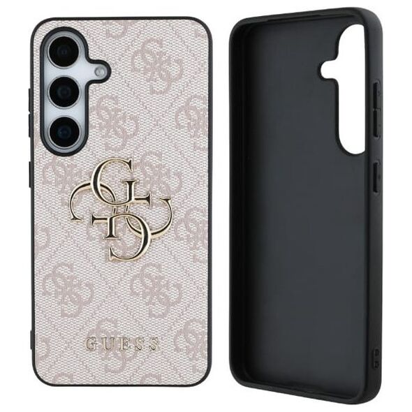 Etui Guess Big 4G Logo Classic Logo do    Samsung Galaxy S25 różowy