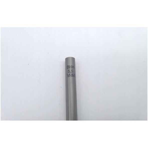 Wiertło węglikowe Baildon DIN 6537 K WK3 5,5 mm, VHM TiAlN, 66-28 mm