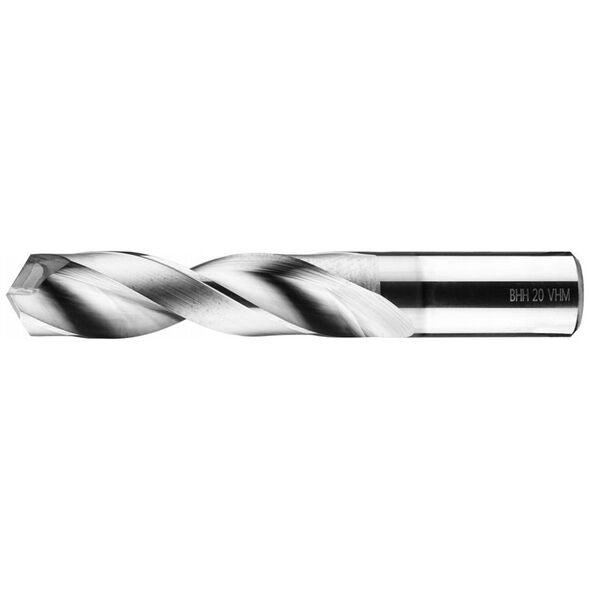 Wiertło węglikowe Baildon DIN 6537 K WK3 19 mm, VHM TiAlN, 131-79 mm