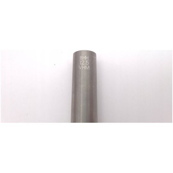Wiertło węglikowe Baildon DIN 6537 L WK5 12,5 mm, VHM TiAlN, 124-77 mm