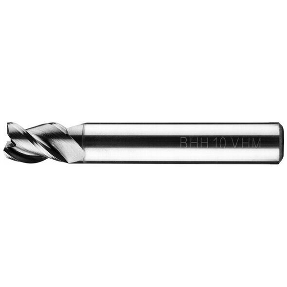 Frez węglikowy Baildon DIN 6527 K FWP3A 12 mm, VHM TiAlN, Z3, 73-12 mm