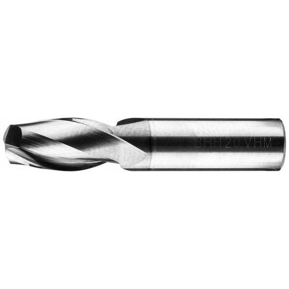 Frez węglikowy Baildon DIN 6527 L FWP2L 20 mm, VHM TiAlN, Z2, 104-32 mm