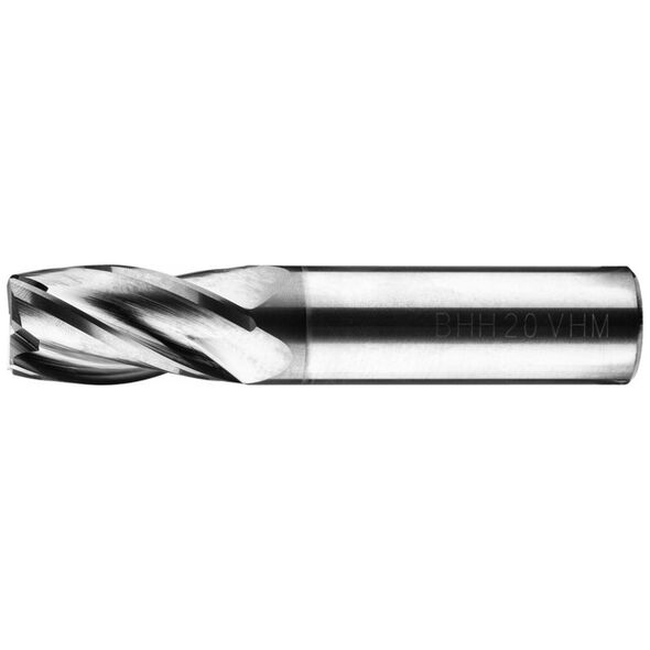 Frez węglikowy Baildon DIN 6527 L FWP4L 20 mm, VHM TiAlN, Z4, 104-32 mm