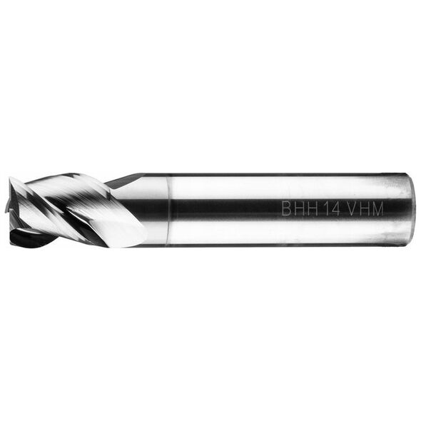 Frez węglikowy Baildon DIN 6527 K FWP3A 14 mm, VHM TiAlN, Z3, 75-14 mm