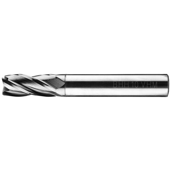 Frez węglikowy Baildon DIN 6527 L FWP4L 10 mm, VHM TiAlN, Z4, 72-19 mm