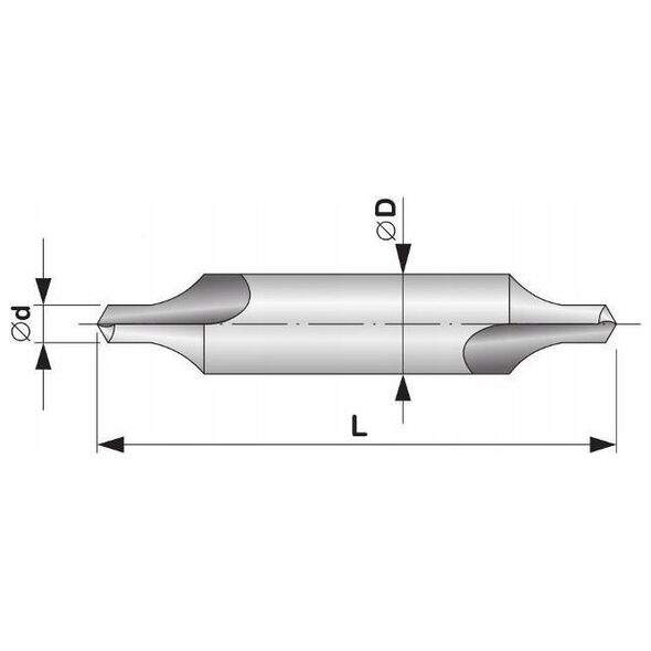 Frez węglikowy Baildon DIN 6527 K FWK4K 18 mm, VHM TiAlN, Z4, 84-18 mm