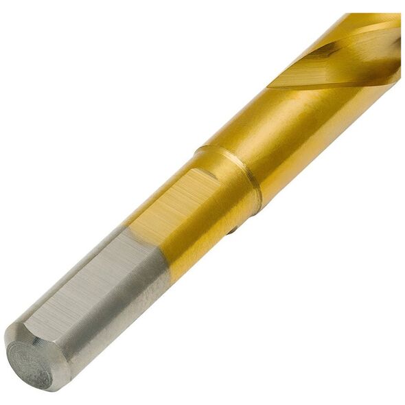 Wiertło do metalu Baildon DIN 338 RN 10,2 mm, HSS TiN (S), 133-87 mm (chwyt 3-płaszczyznowy)