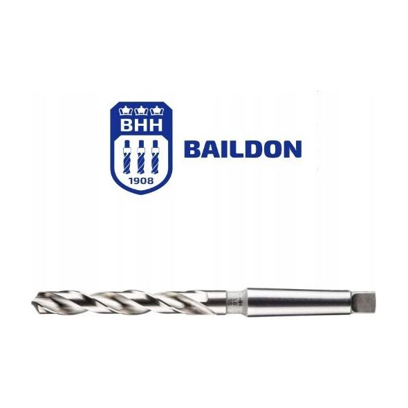 Wiertło do metalu Baildon DIN 345 RN NWKc 20 mm, HSS (S), 238-140 mm (chwyt MK2)