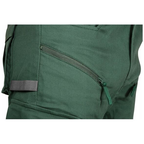 Spodnie robocze OUTDOOR, typu jogger, zielone, rozmiar XXXL