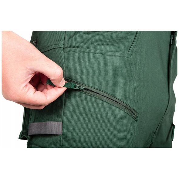 Spodnie robocze OUTDOOR, typu jogger, zielone, rozmiar XXXL