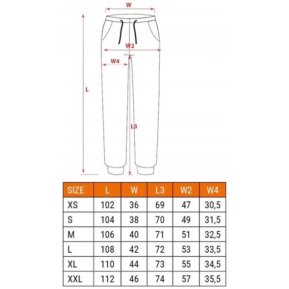 Spodnie robocze OUTDOOR, typu jogger, zielone, rozmiar XS