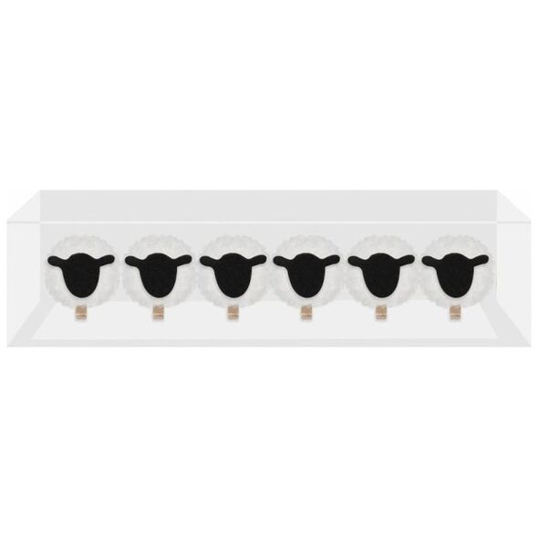Craft with Fun DEK DRAW ΔΙΑΚΟΣΜΗΣΗ ΠΡΟΒΑΤΟ ΚΑΠΑΚΙ 2CM 6ΤΕΜ CF24/192 13457873 5905523621693