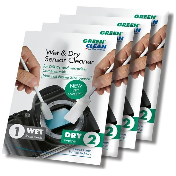 Green Clean Spatulas Non Full Frame - 100 σετ. υγρός + ξηρός 13804098 9003308560710