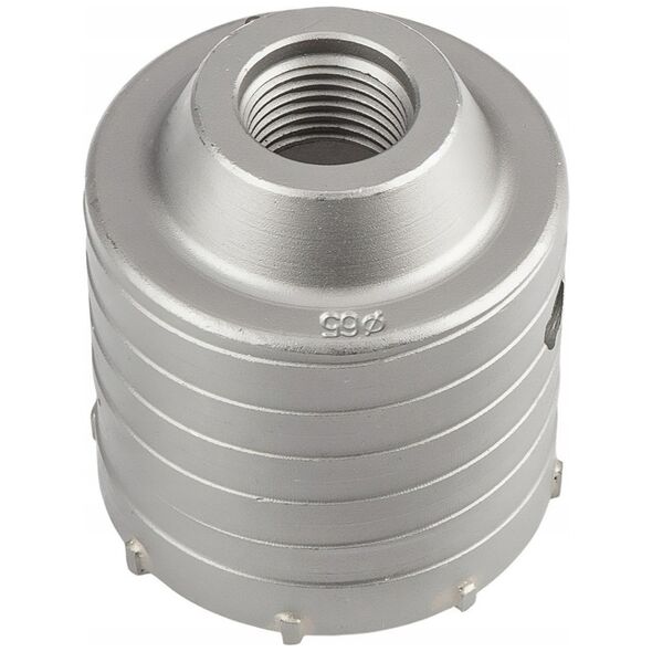 Otwornica widiowa 65 mm z adapterem HEX oraz wiertłem pilotującym