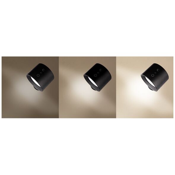 Lampa wewnętrzna LED + pilot 2500mAh