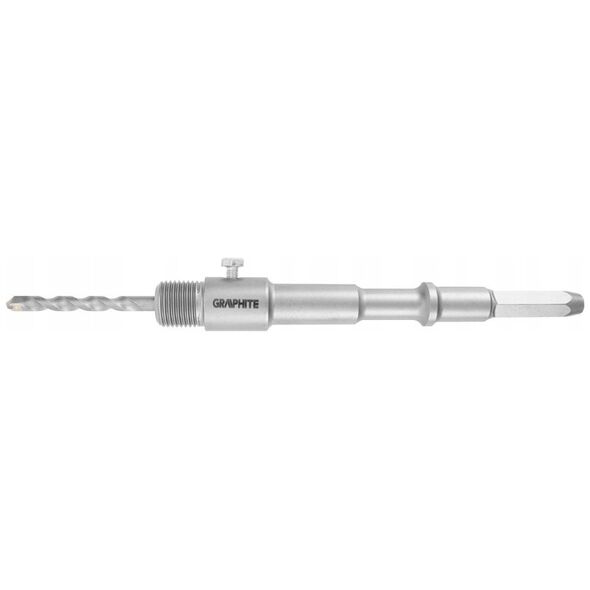Adapter do otwornic HEX oraz wiertło pilotujące M22 200 mm