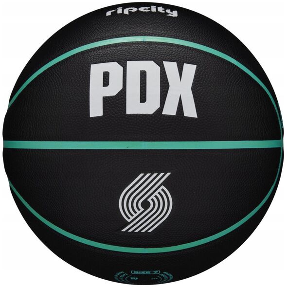 Wilson Wilson NBA Team City Collector Portland Trail Blazers Ball WZ4016425ID Black 7 13279991 97512640961