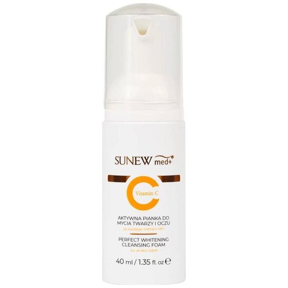 Perfect Whitening Cleansing Foam aktywna pianka do mycia twarzy i oczu 40ml