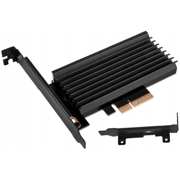 SilverStone SilverStone SST-ECM24-ARGB - PCI-E Gen4 Erweiterungskarte zu M.2 (NGFF) - mit Kühler, ARGB 13333463 4710679813967
