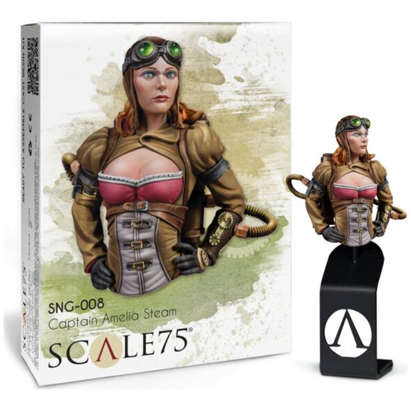 Scale75 Scale75: Captain Amelia Steam 13405091 8435635301413